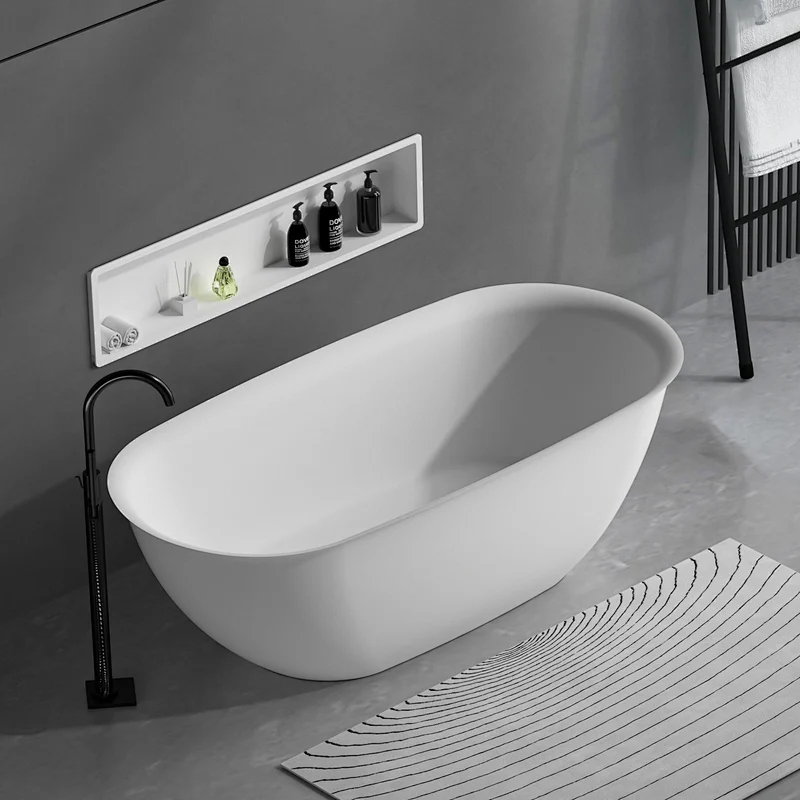Solid surface stone resin freestanding baths YSL-886